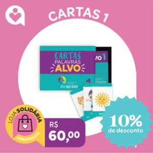 Doe R$ 60,00 e ganhe os CARDS Palavras Alvo