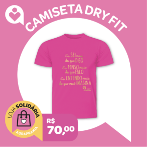 Doe R$ 70,00 e Ganhe uma Camiseta Rosa