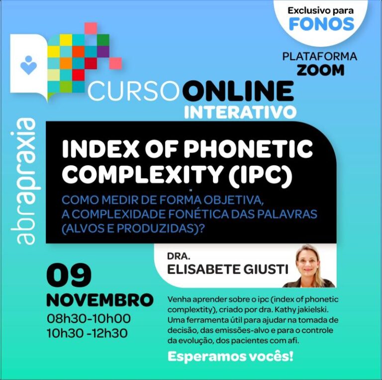 Curso Online Interativo Index Of Complexity (IPC