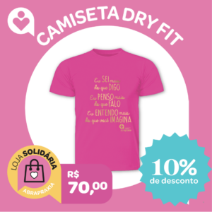 Doe R$ 70,00 e Ganhe uma Camiseta Rosa