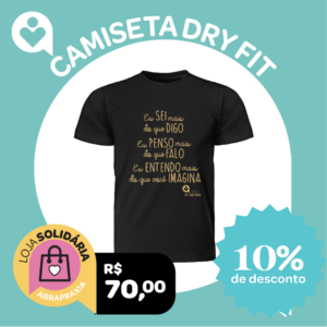 Doe R$ 70,00 e Ganhe uma Camiseta Preta