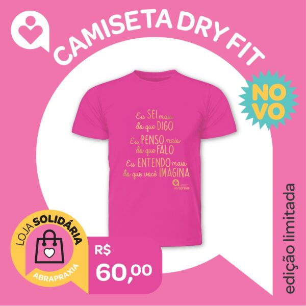 Doe R$ 60,00 e Ganhe uma Camiseta Rosa