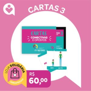 Doe R$ 60,00 e ganhe os CARDS Conectivas & Opostos