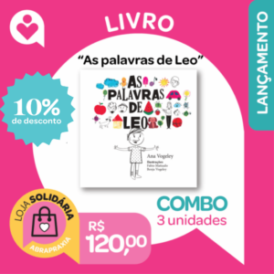 Doe R$ 120,00 e GANHE o Combo do Livro "AS PALAVRAS DE LEO!"