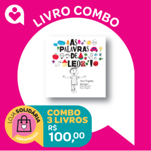Doe R$ 100,00 e GANHE o Combo do Livro "AS PALAVRAS DE LEO!"
