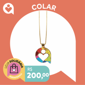 Doe R$ 200,00 e Ganhe o Colar ABRAPRAXIA