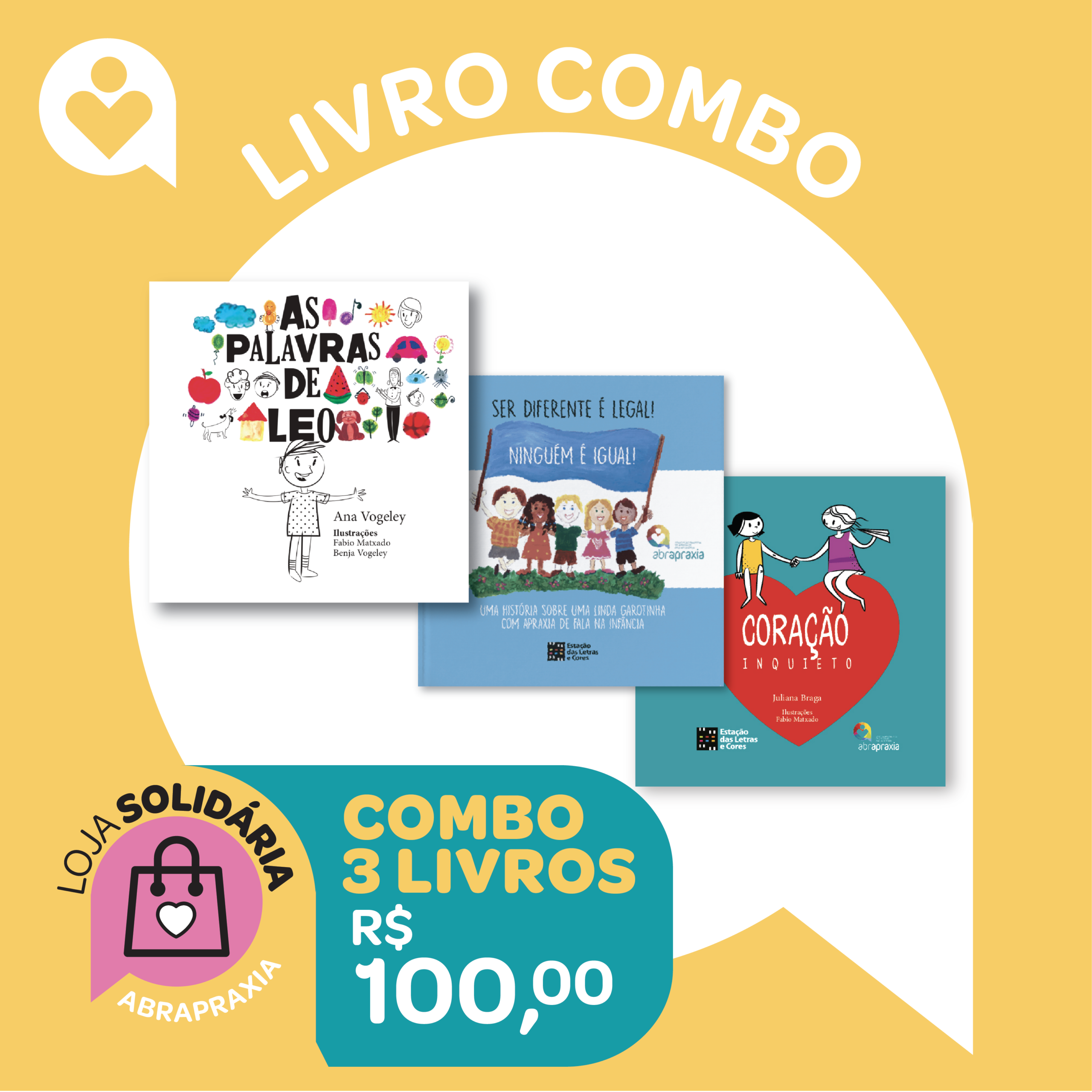 Doe R$ 100,00 e Ganhe o Kit dos Livros Infantis